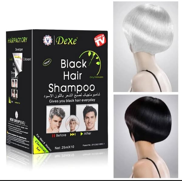 SHAMPOO ANTICANAS DEXE NEGRO