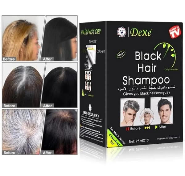 SHAMPOO ANTICANAS DEXE NEGRO